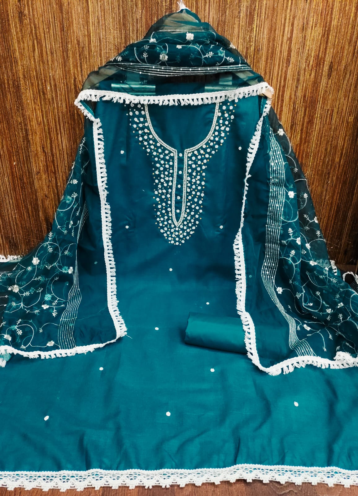 Ds Designer Ruby Cotton Hand Work Dress Material Catalog